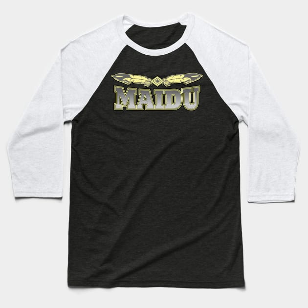 Maidu Tribe Baseball T-Shirt by MagicEyeOnly